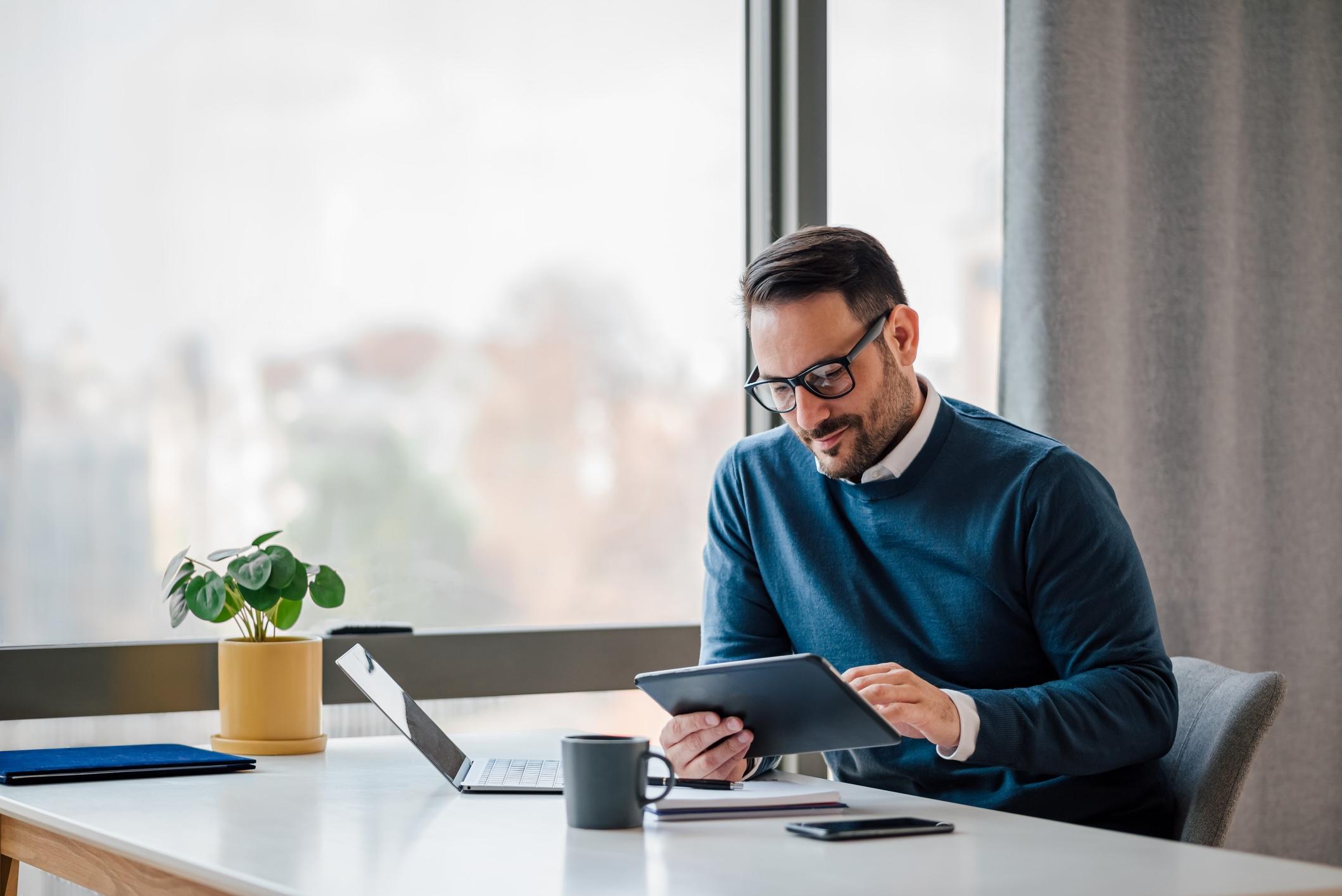 flipped exec with tech